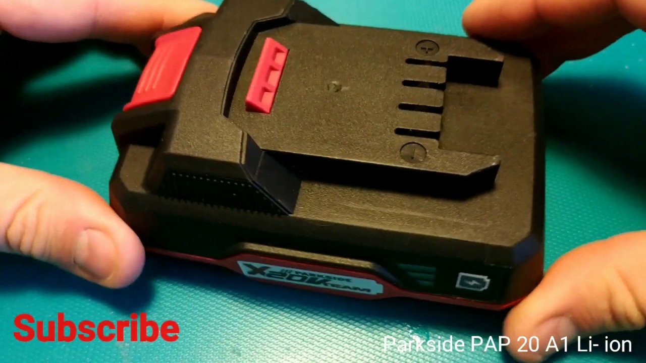What is inside - Li-ion Parkside PAP 20 A1