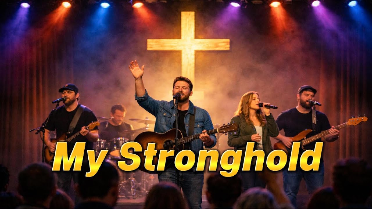 [CHRISTIAN WORSHIP SONG] My Stronghold (Psalm59 )  - A Powerful Anthem of Victory