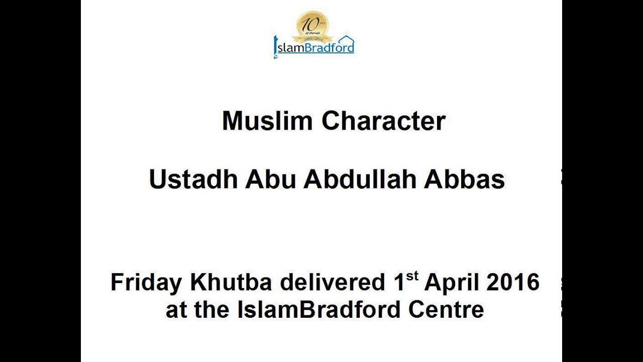 Muslim Character