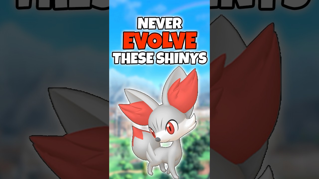 Never Evolve These Shiny Pokemon! #pokemon #gaming #shorts