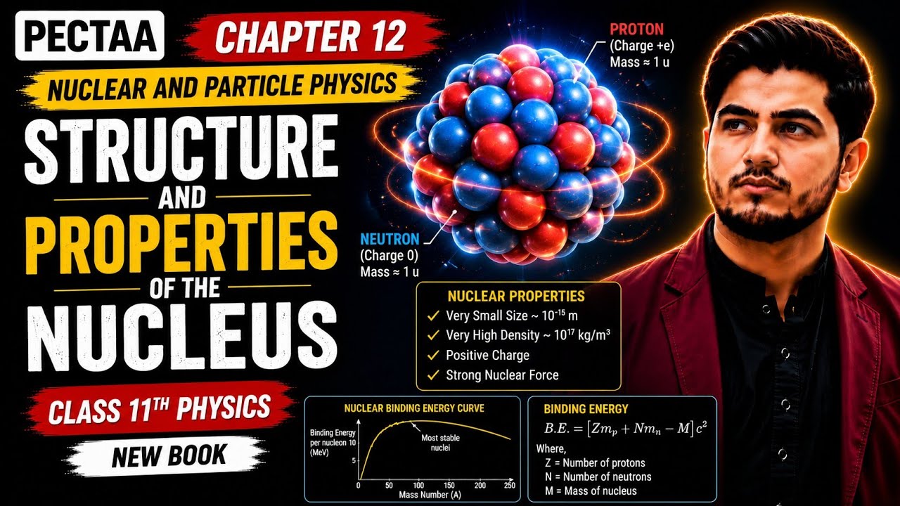 Structure and Properties of the Nucleus | Class 11 Physics New Book | PECTAA 