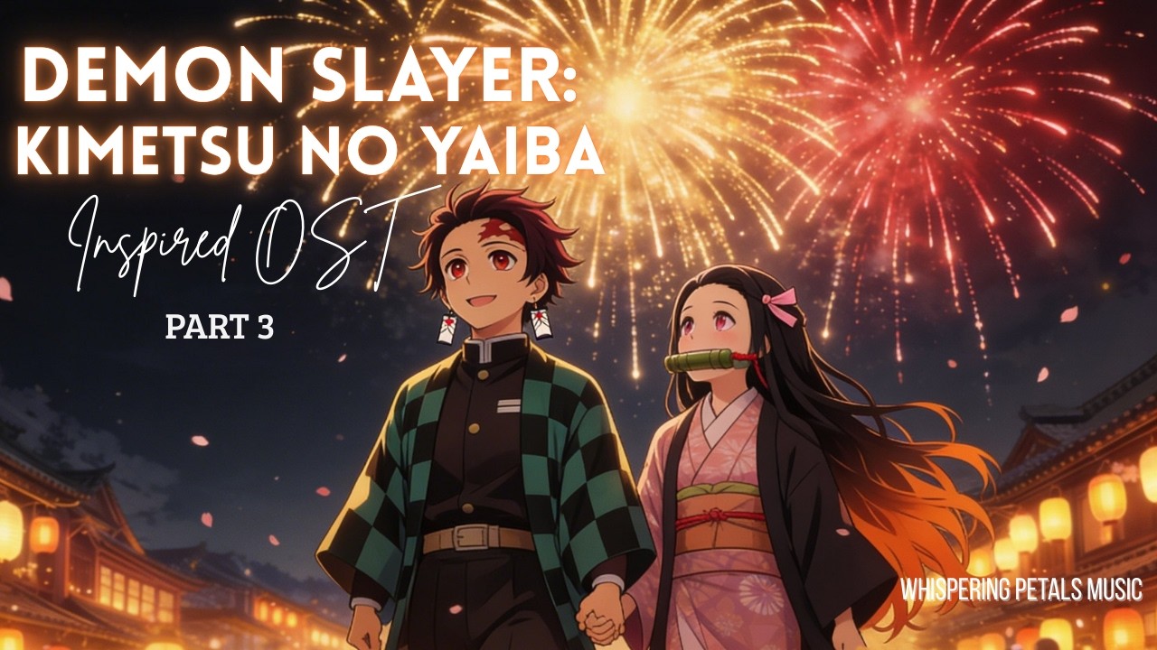 (No Ads) Demon Slayer: Kimetsu no Yaiba Inspired OST – Traditions, Oaths & Redemption | Part 3