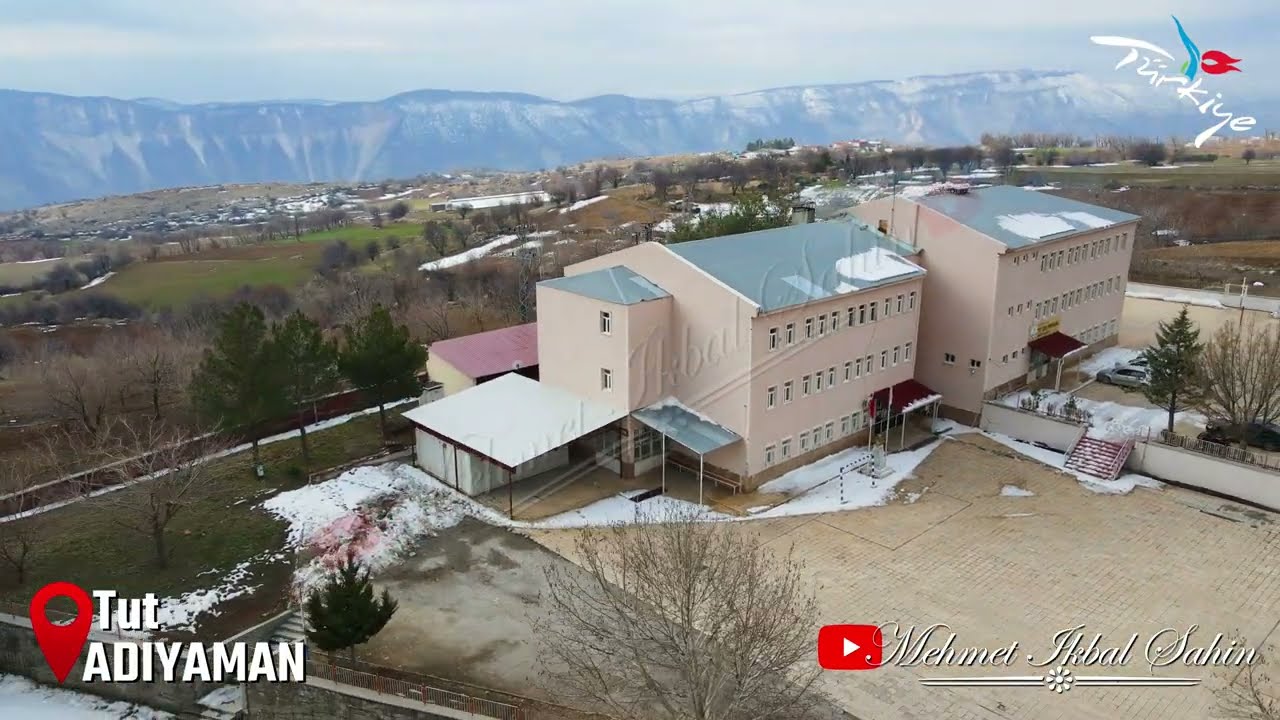 8- Tut / Adıyaman'da Depremin Etkileri - Deprem Sonrası 2. Hafta / Havadan 4K Drone Çekim 3/ 20.2.23