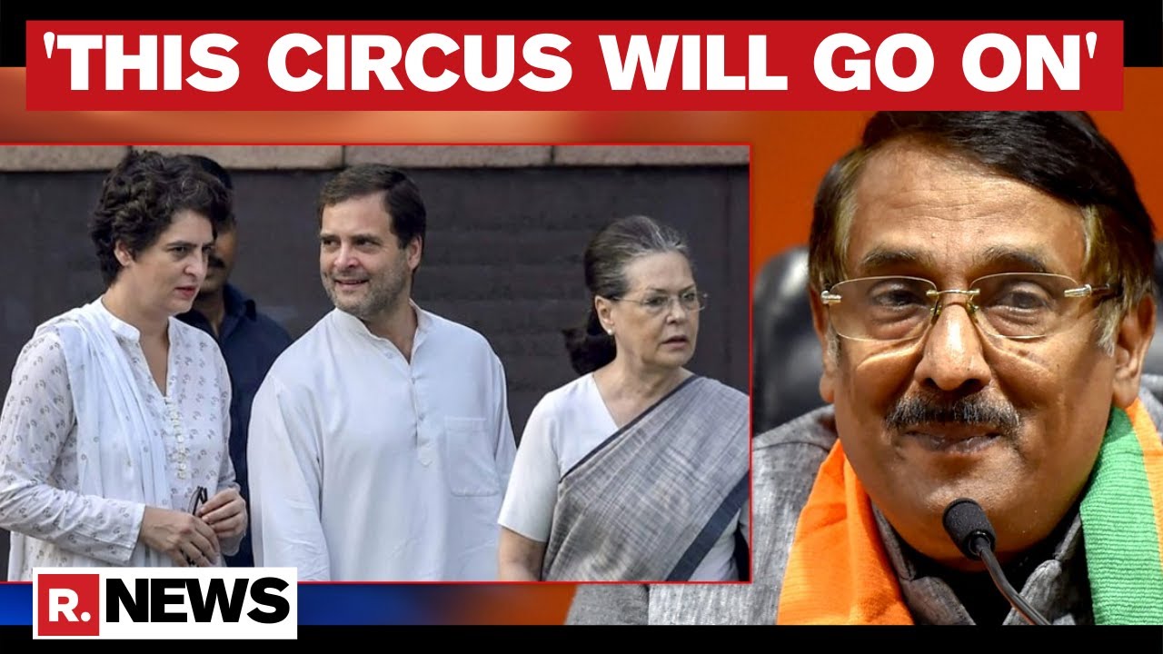 BJP Issues First Response On Sonia Gandhi Retaining Cong Chief Post, Say &lsquo;this Is The SOP&rsquo;