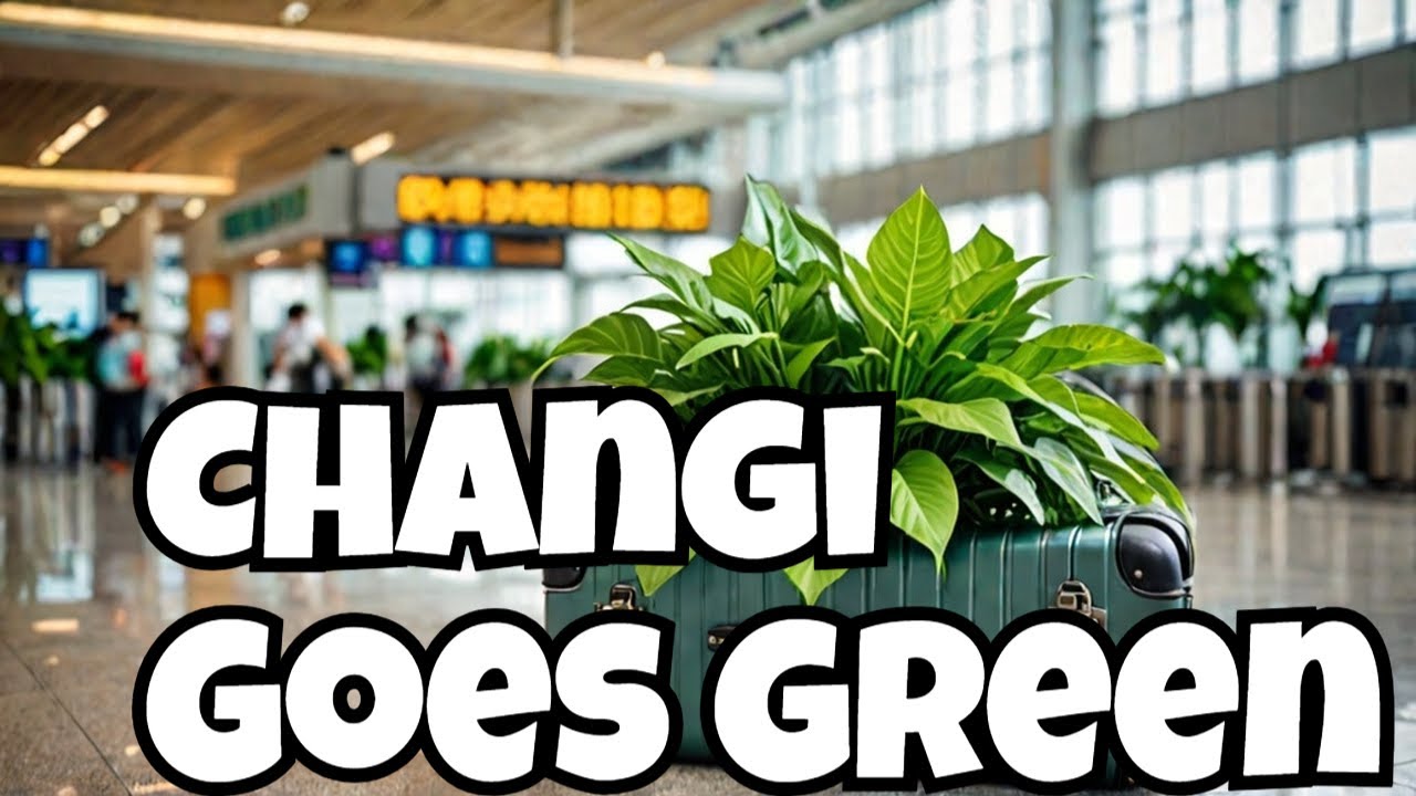Saving the World: Changi Airport's Eco-Friendly Initiatives