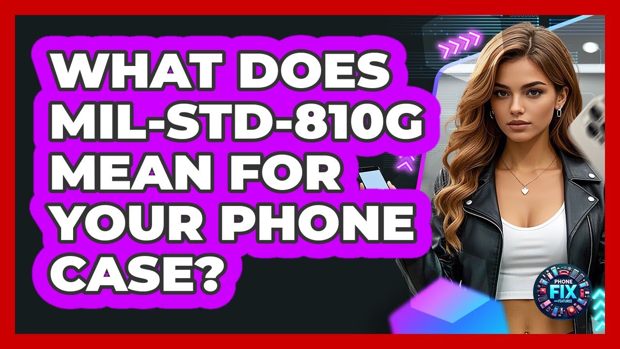 What Does MIL-STD-810G Mean For Your Phone Case? - Phone Fix and Features