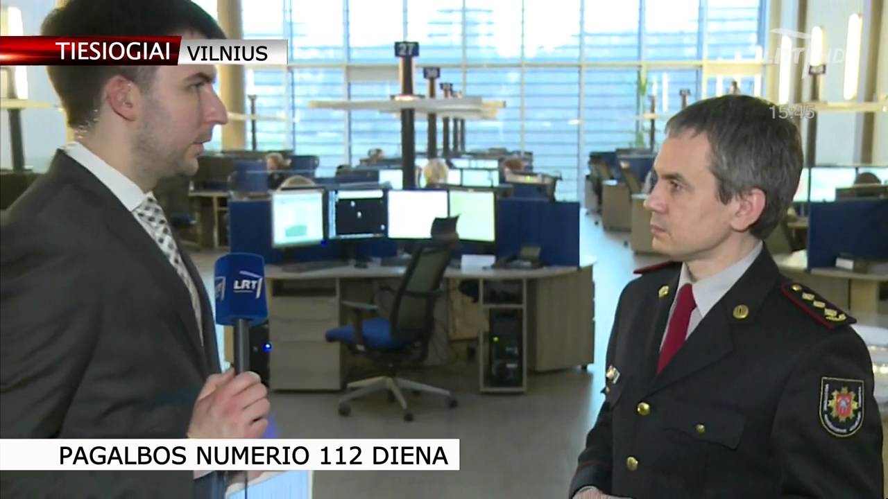 Europos skubios pagalbos telefono numerio 112 diena (tiesiogiai) HD