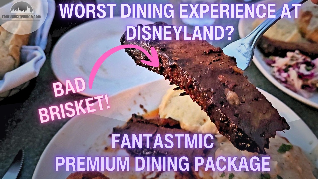 We Tried the Fantasmic Premium Dining Experience at Disneyland...It Didn't Go Well!