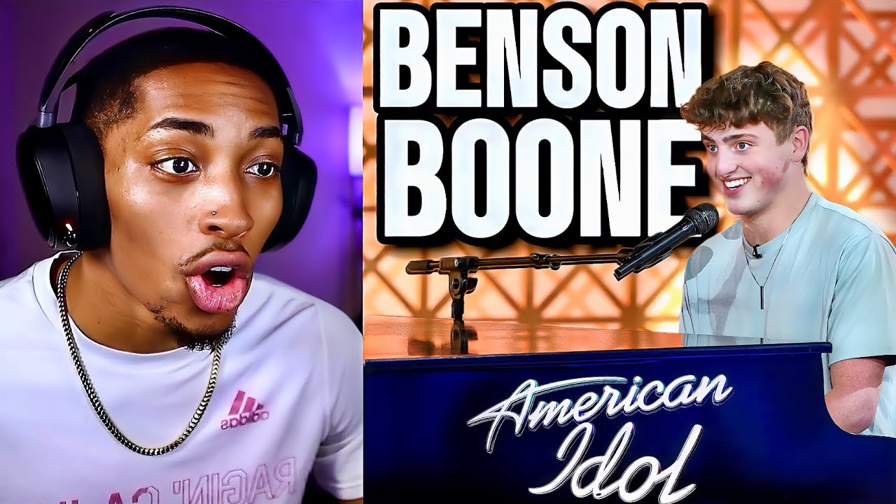 Benson Boone American Idol Audition Is INSANE!!!