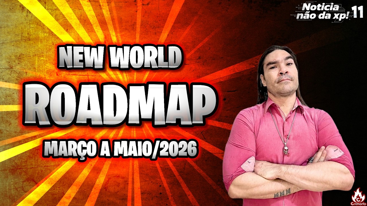 ROADMAP DE MARÇO A MAIO DO NEW WORLD: AMAZON FECHA MAIS UM JOGO - VERIFICAÇÃO DE IDADE NO DISCORD