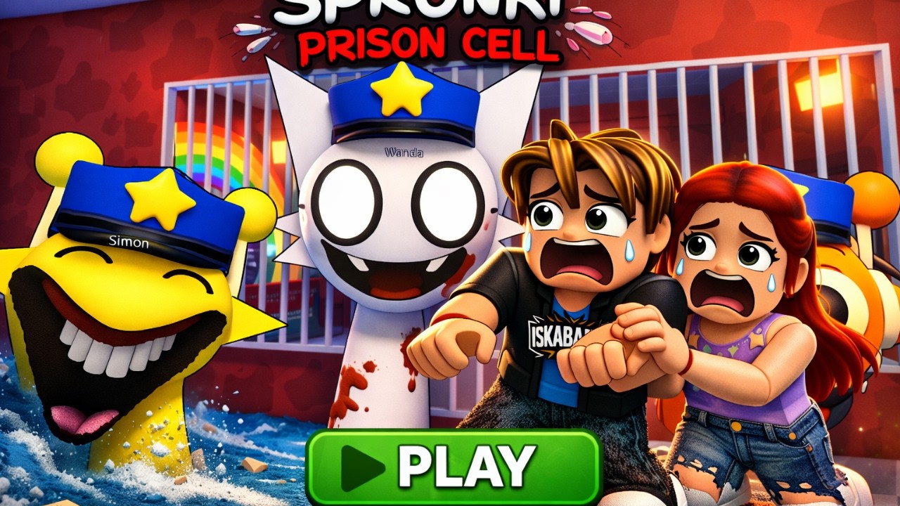 SPRUNKI FAMILY ESCAPES BARRY’S PRISON! 😱 CRAZY Prison Run Obby in Roblox!