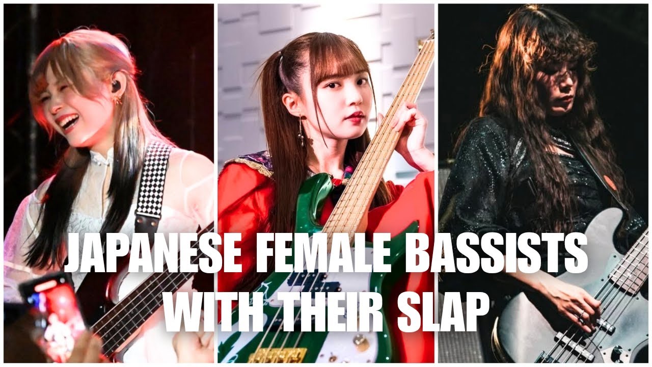 Japanese Female Bassists | Slap Bass Player