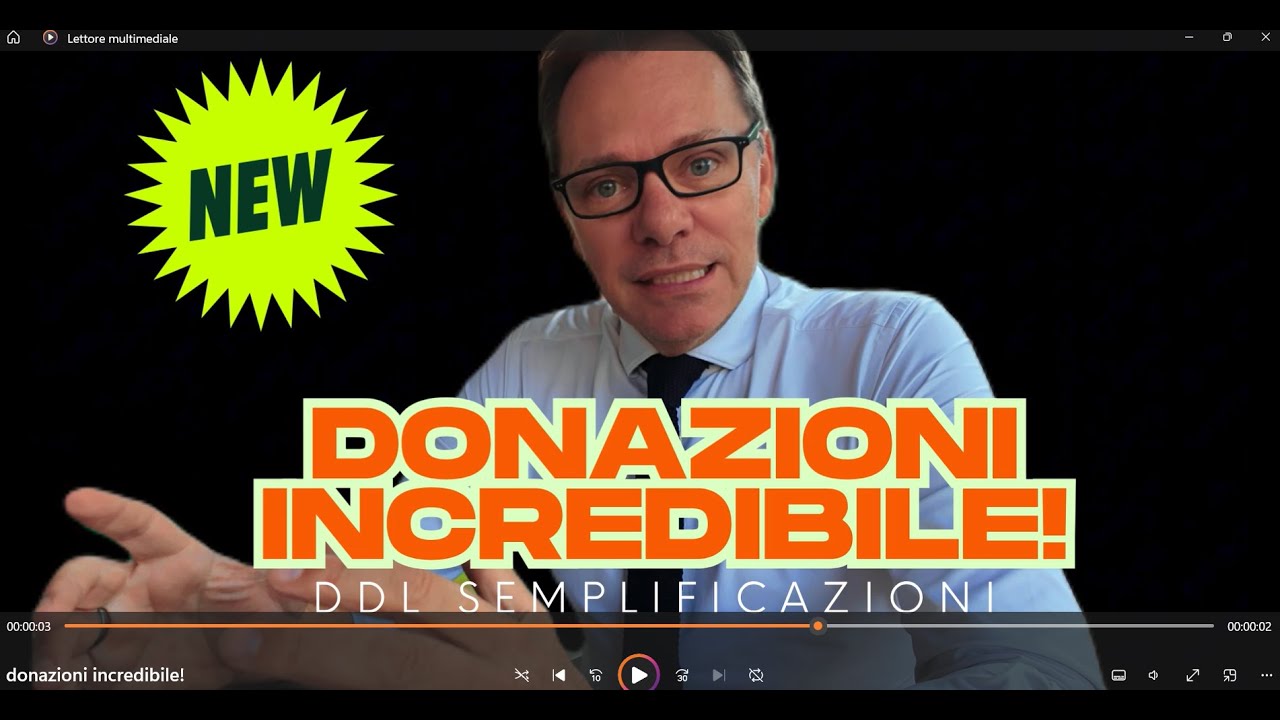 Svolta nelle donazioni: liberi banche e terzi da pesi !