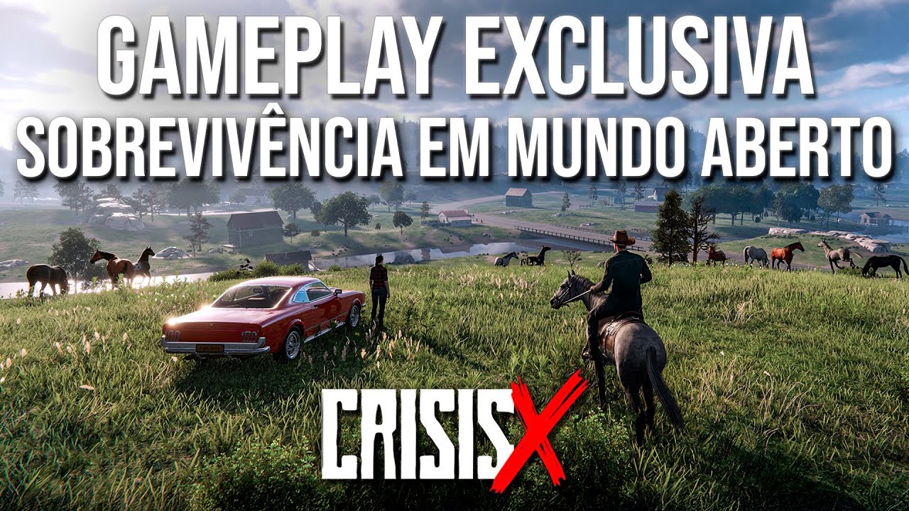 Jogo de SOBREVIVÊNCIA ZUMBI com 5000 players por Servidor! | Gameplay de CrisisX
