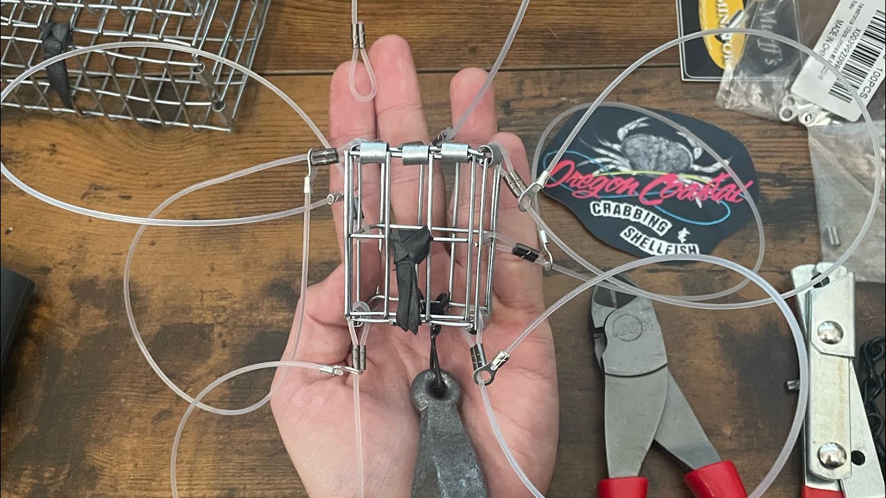 How to BUILD A CRAB SNARE #002 #fishing #crabbing #diy