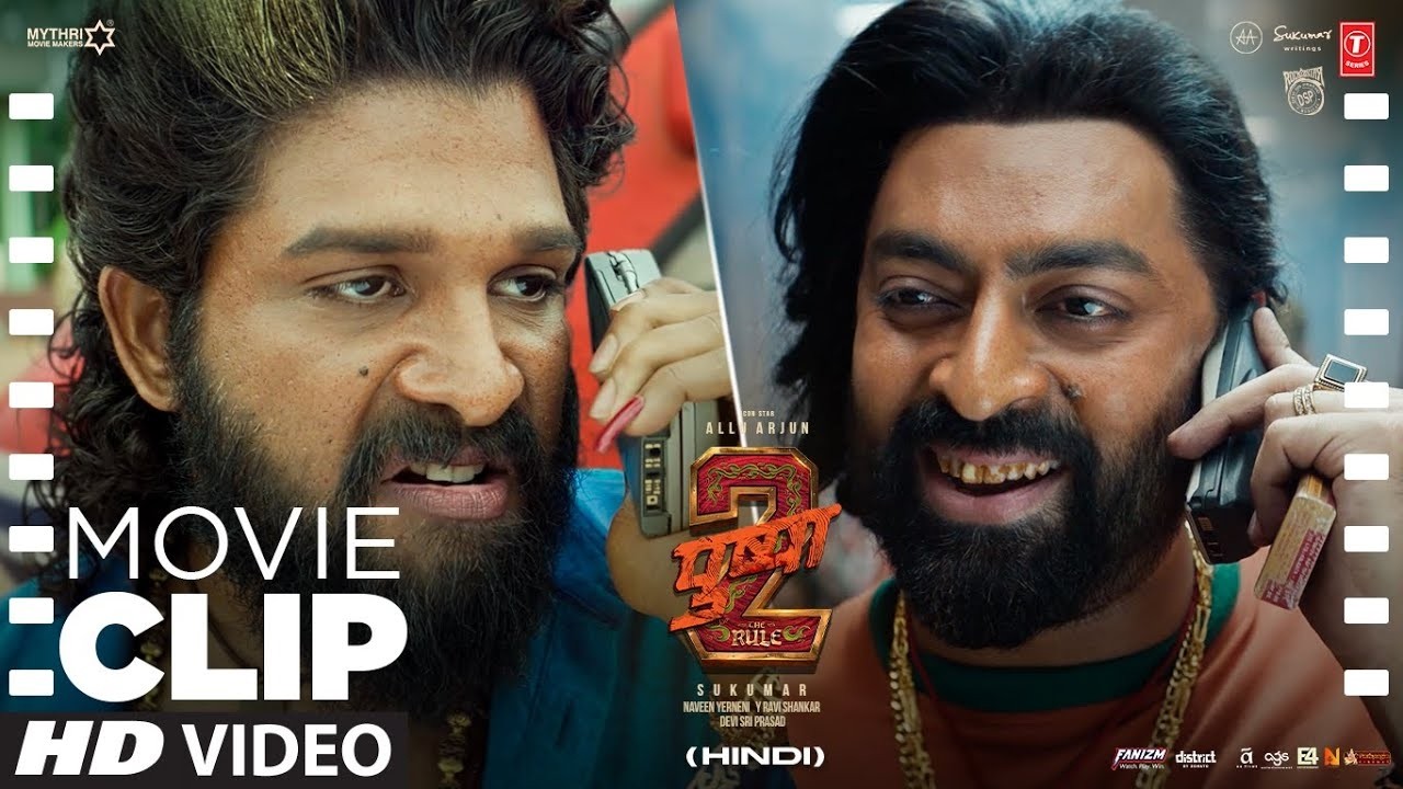 PUSHPA 2  Pushpa   The International Khiladii😍🔥    Allu Arjun, Saurabh Sachdeva Movie Dialogue Cli
