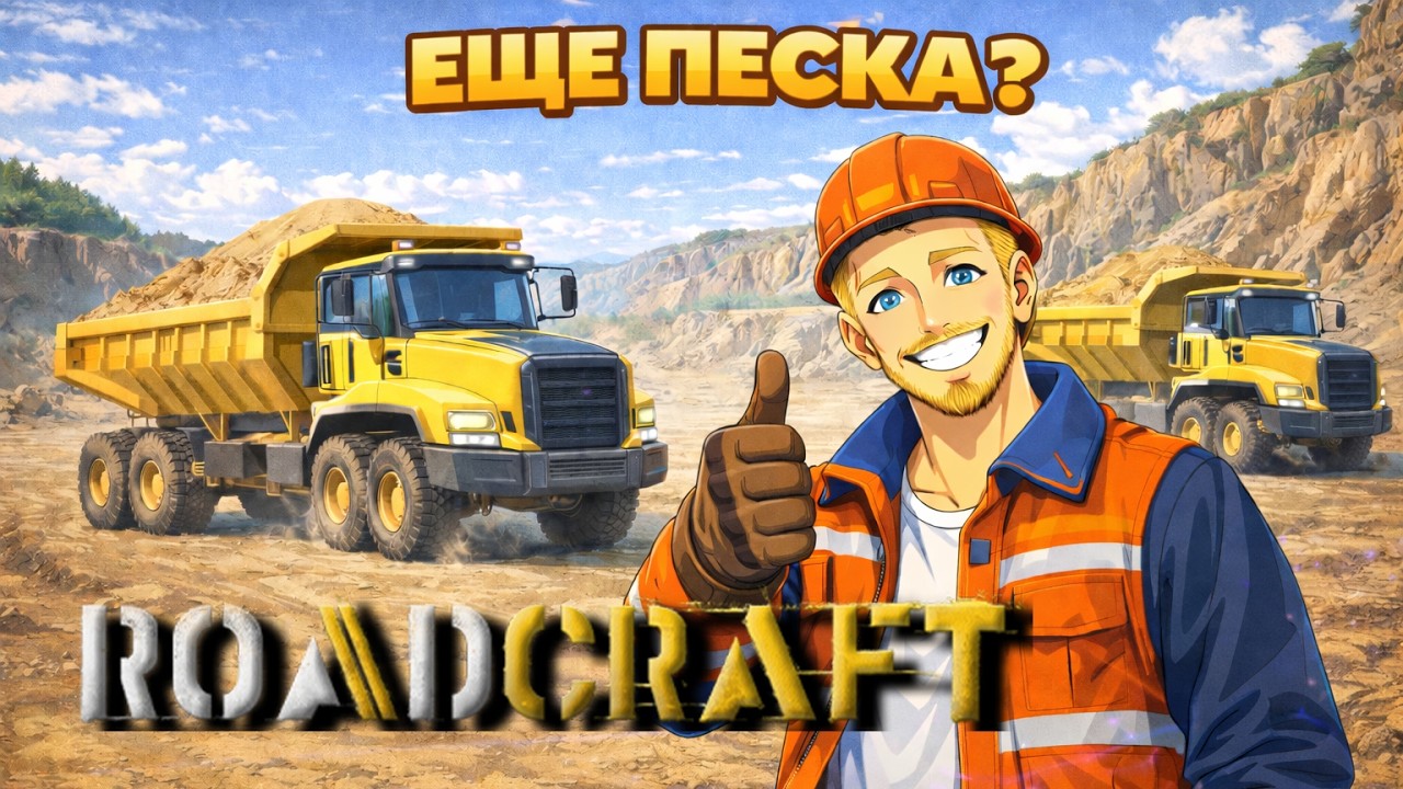 ВЫПОЛНЯЮ ПЛАН ПО ДОРОГАМ В RoadCraft