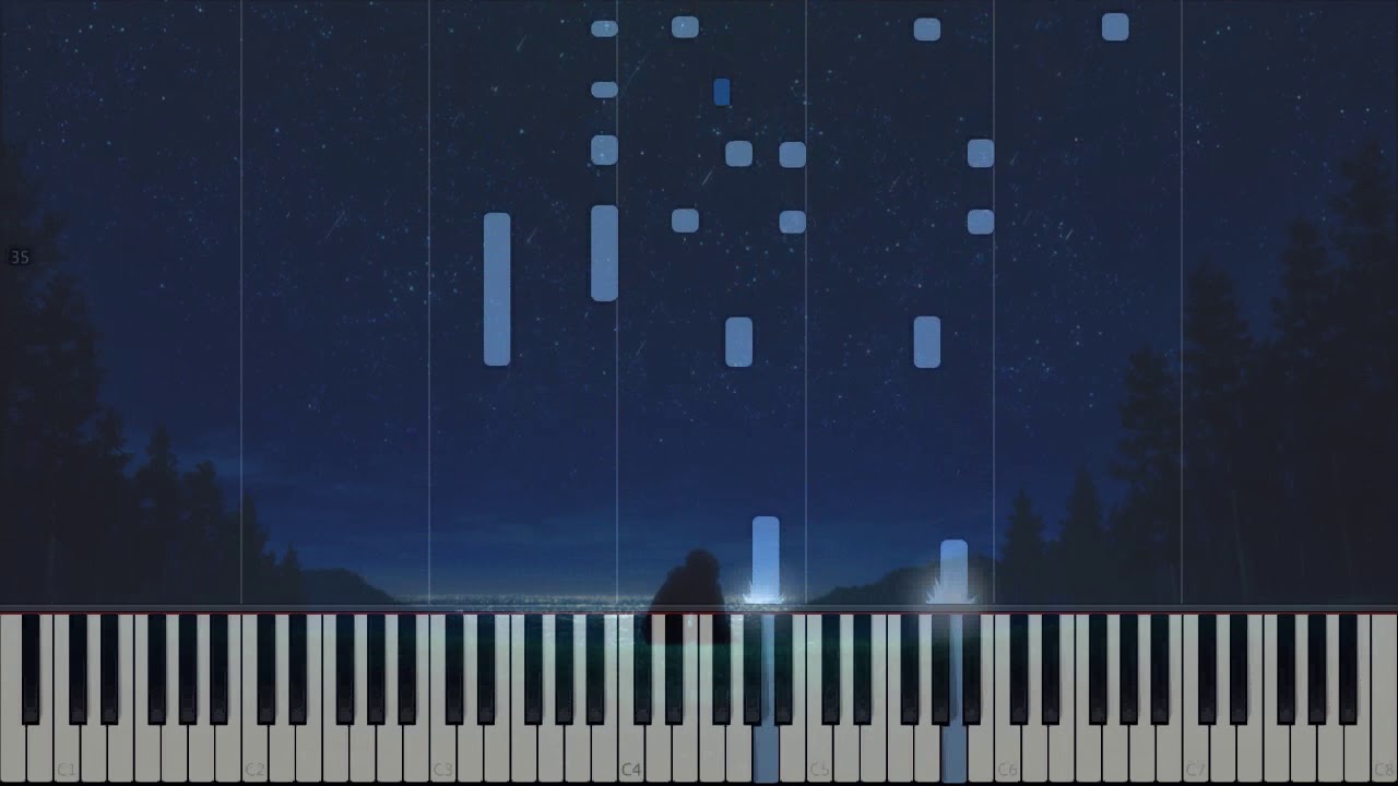 'shooting stars' | Sword Art Online: Ordinal Scale OST - [Piano Tutorial]