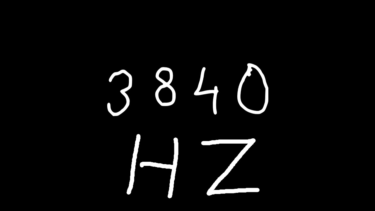 3840 hz