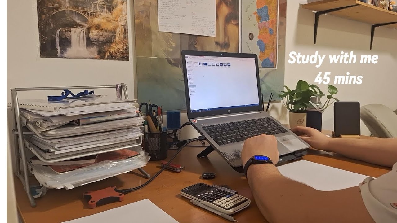 Study with me | 45 mins