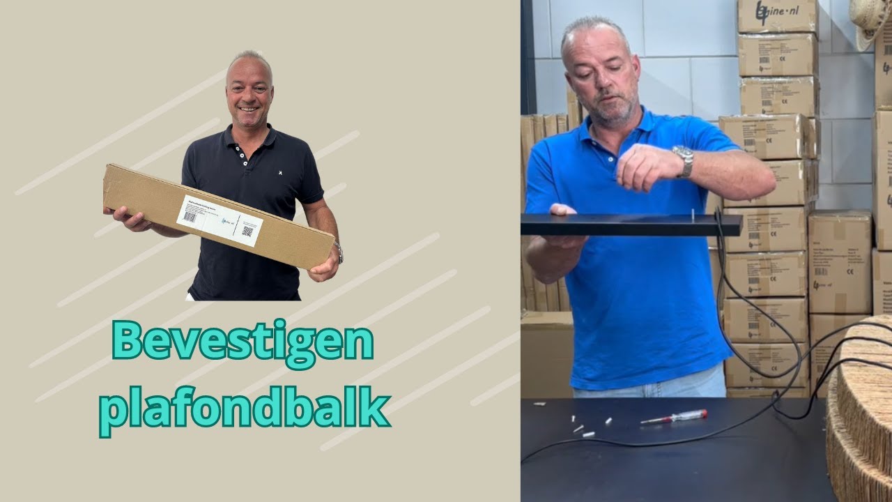 Hoe monteer je een plafondbalk? - 4Shine