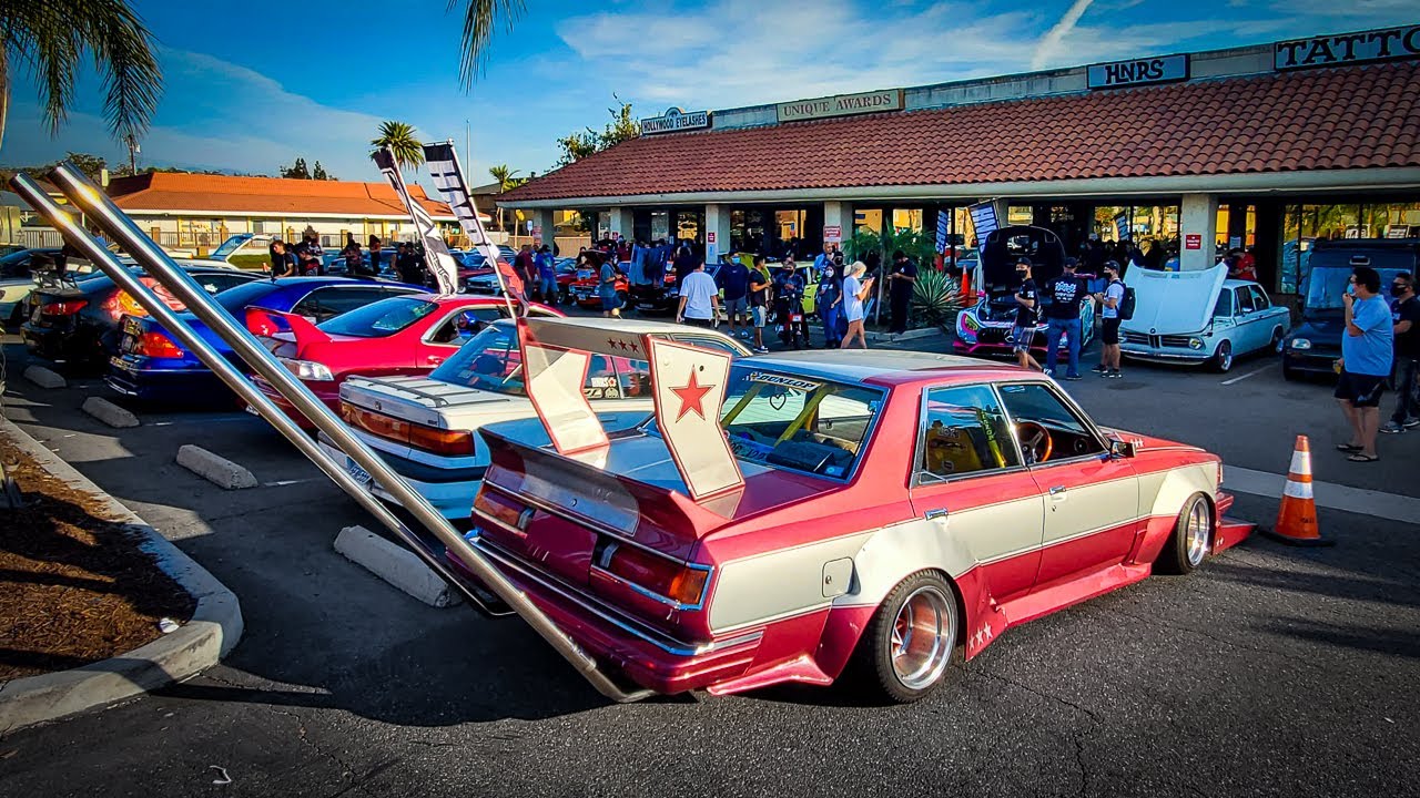 IDIOT Brings Bosozoku Car to a JDM Meet