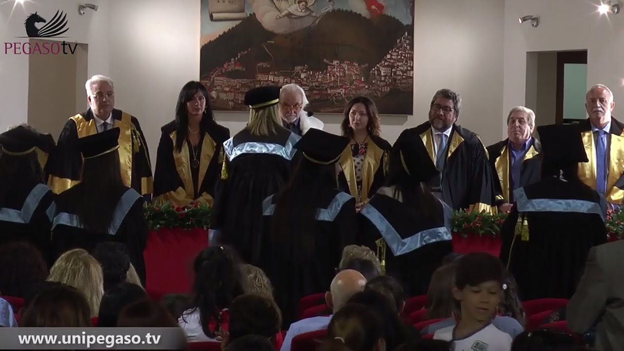Seduta laurea Pegaso Lamezia | Unipegaso.tv