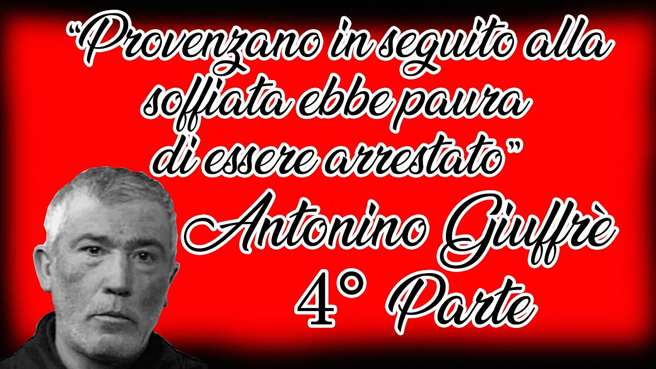 6) Provenzano in seguito alla soffiata aveva paura