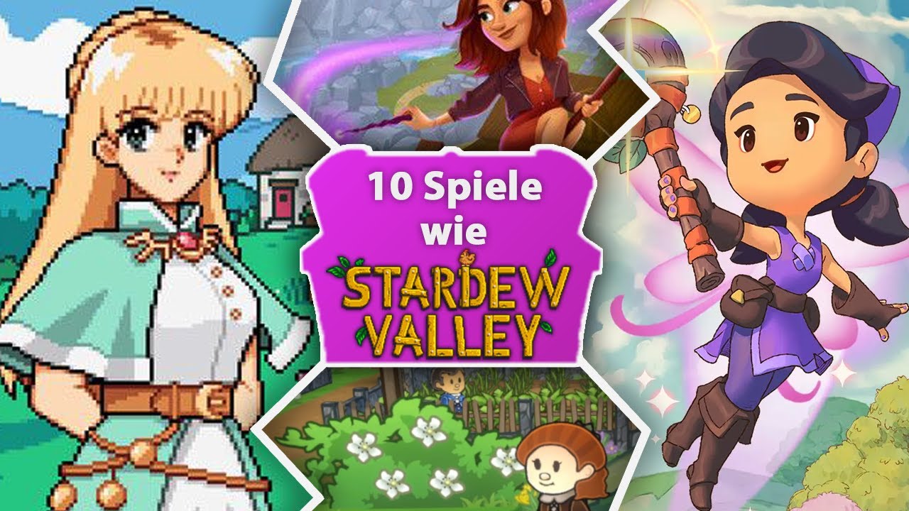 Top 10 Spiele wie Stardew Valley | Sahnehäubchen 🍰