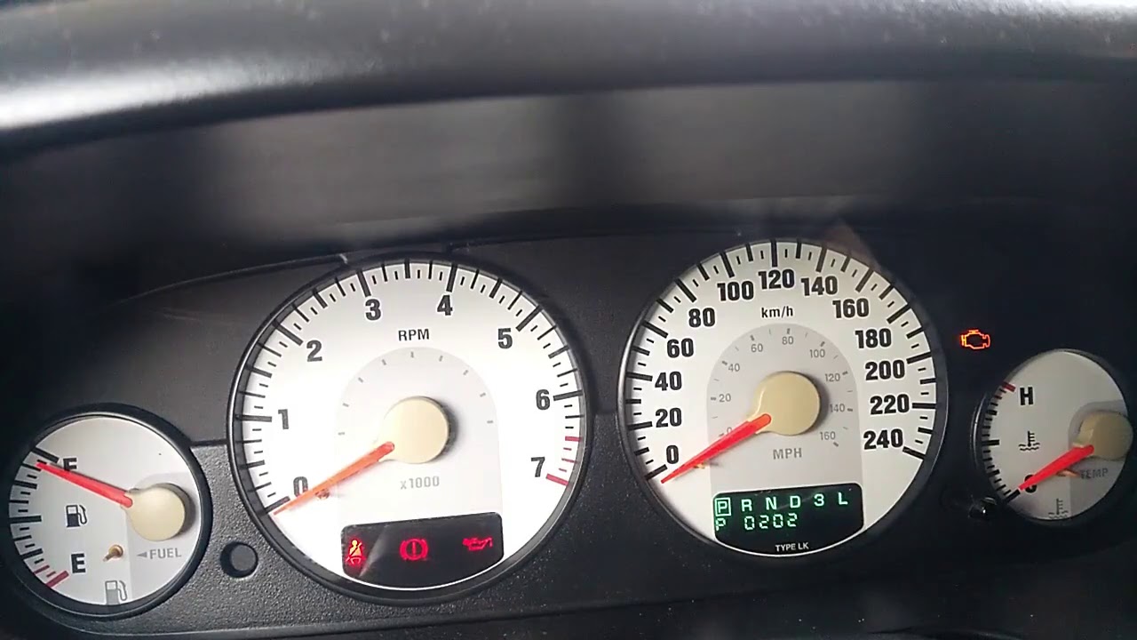 como obtener codigos de falla sin escaner  dodge stratus