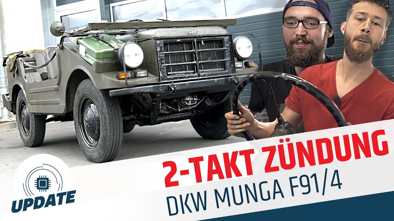 2-TAKT ZÜNDKABEL erneuern DKW MUNGA F91/4 | Wie funktioniert der 2-Takt-Motor? | UPDATE | MOVE IT