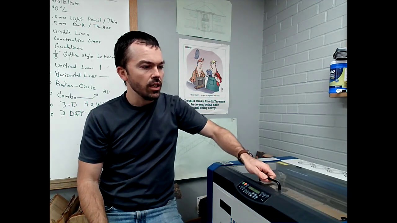 Epilog Laser Cutting Tutorial