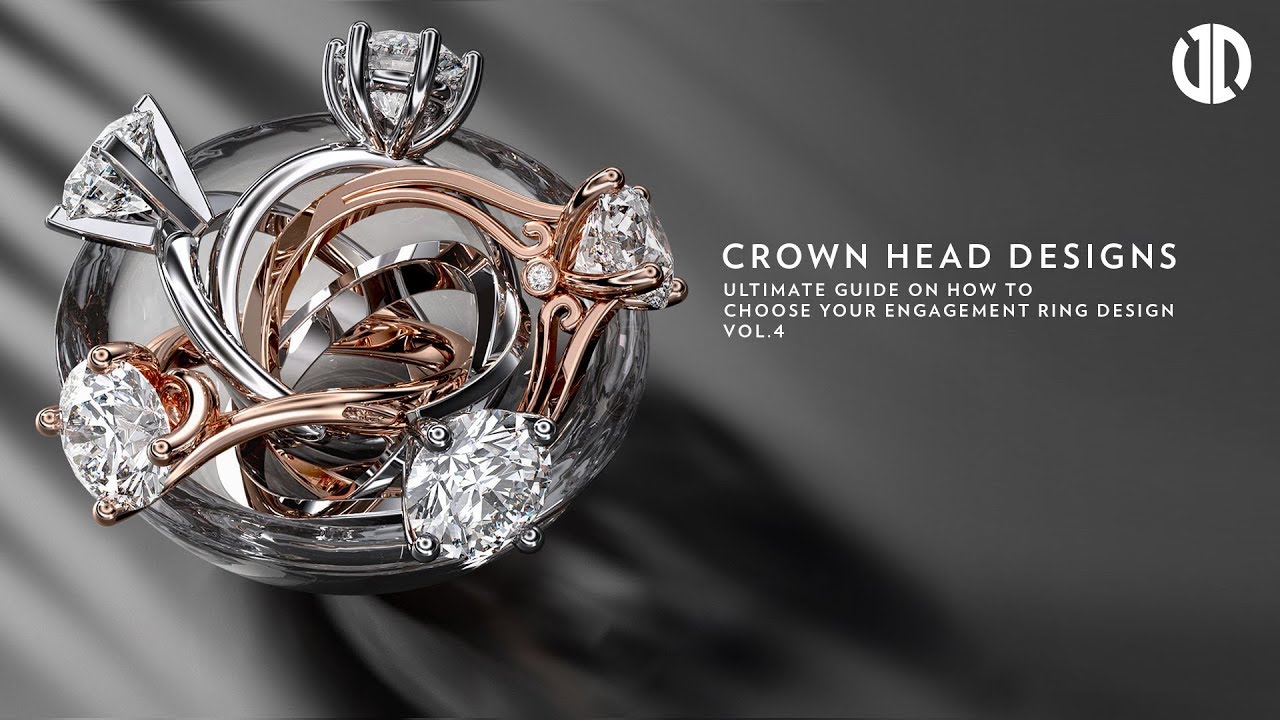 How to Choose your Engagement Ring Design Styles (Part 4 - Crown Head Engagement Ring Settings)