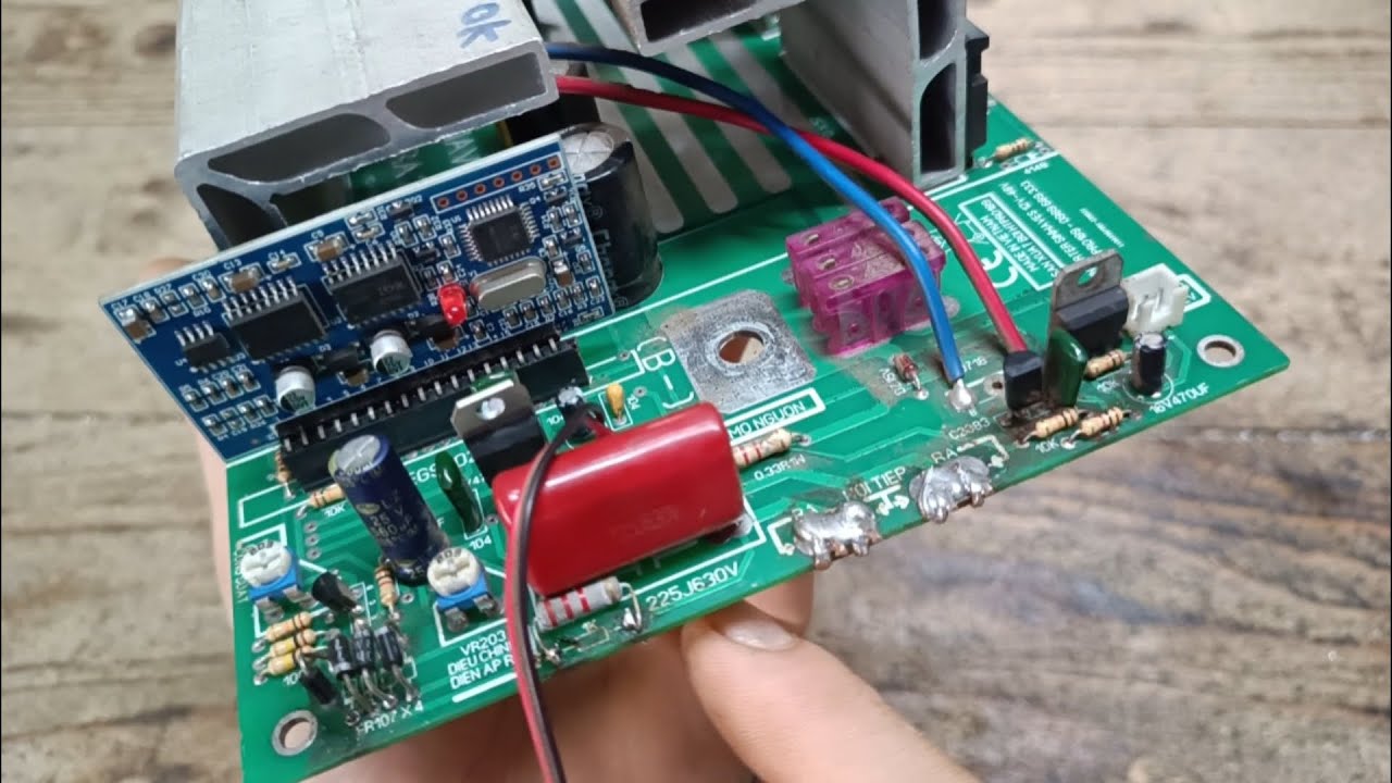 sửa mà dễ như không ! bo kích điện 12v lên 220v sóng sin