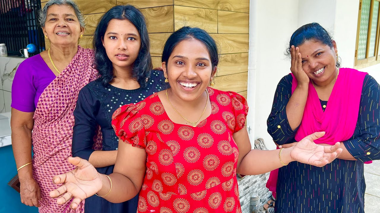 കാത്തിരുന്നത് കൈയ്യിൽ കിട്ടി 😍 ചേച്ചിക്കും അമ്മക്കും കണ്ണ് നിറയും സന്തോഷം Home 🏠 