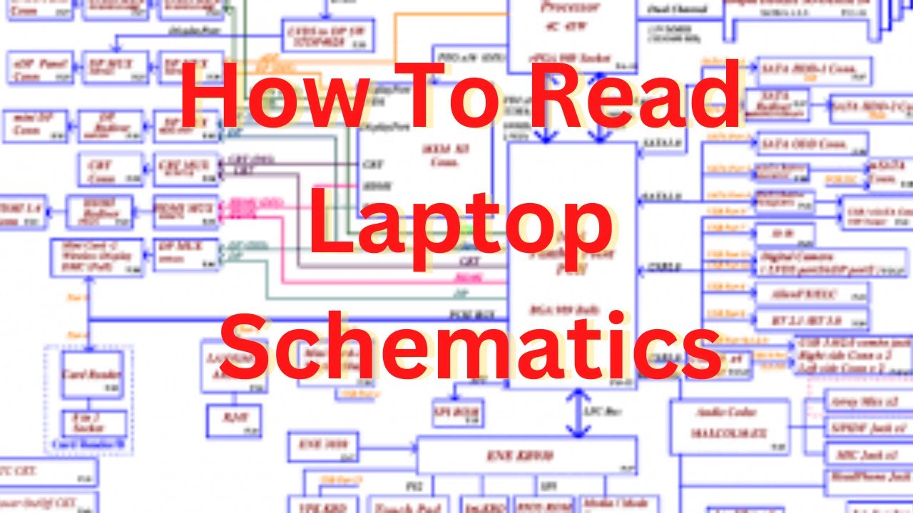 How To Read Laptop Schematics Diagram