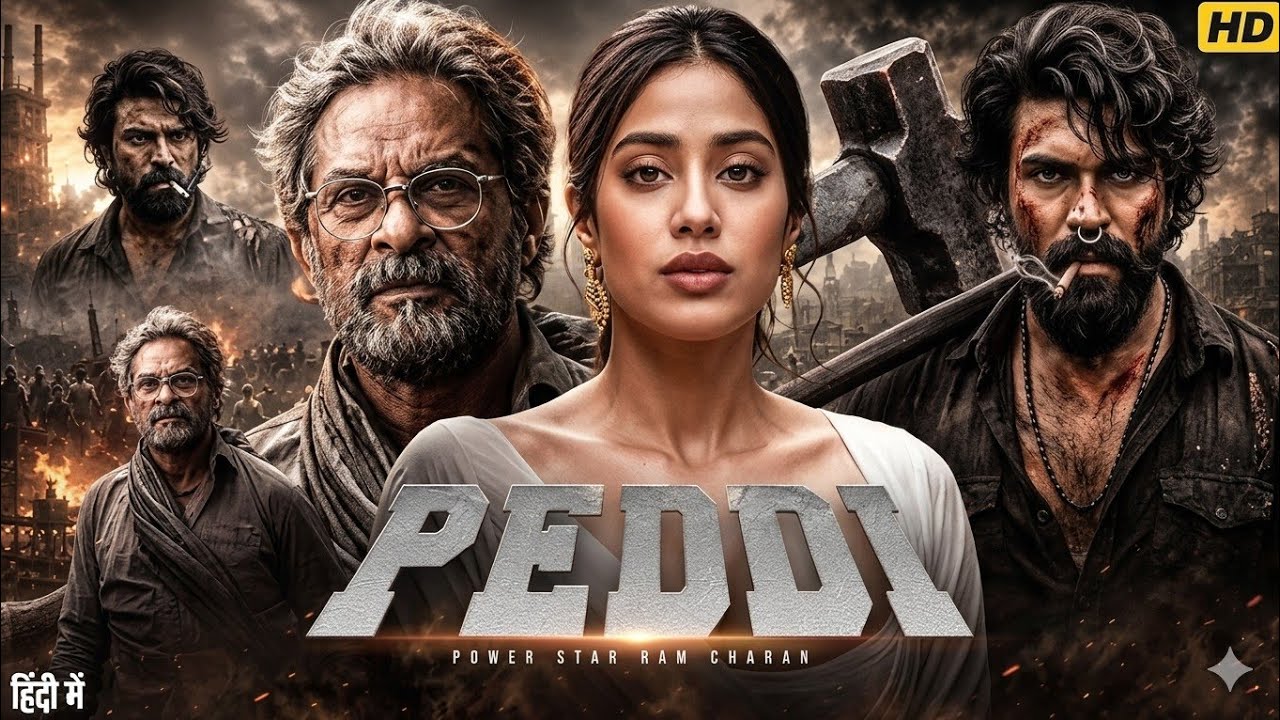 PEDDI Full Movie Hindi Dubbed | Ram Charan |  | Latest South Indian Action 2026 |Samantha| facts 