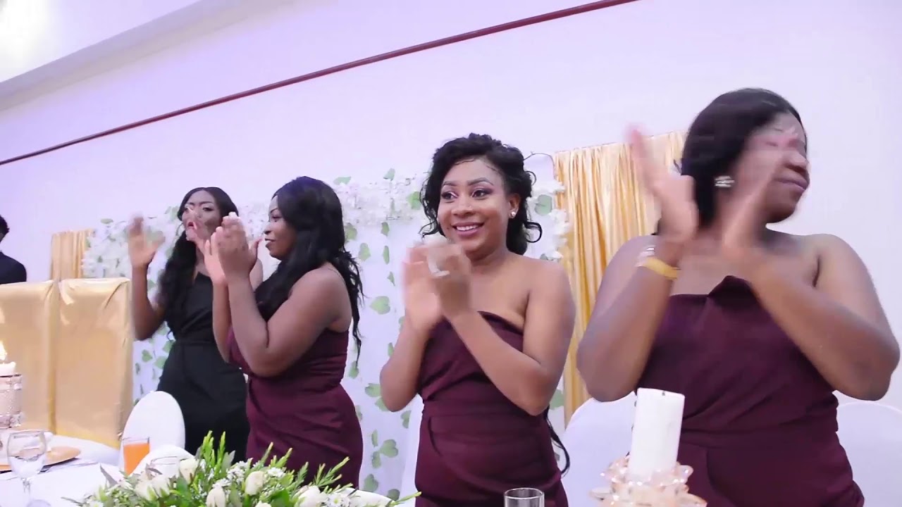 CHRISTINE - BA YAHWE (LIVE ) @ KOBY & NTINDA's Wedding