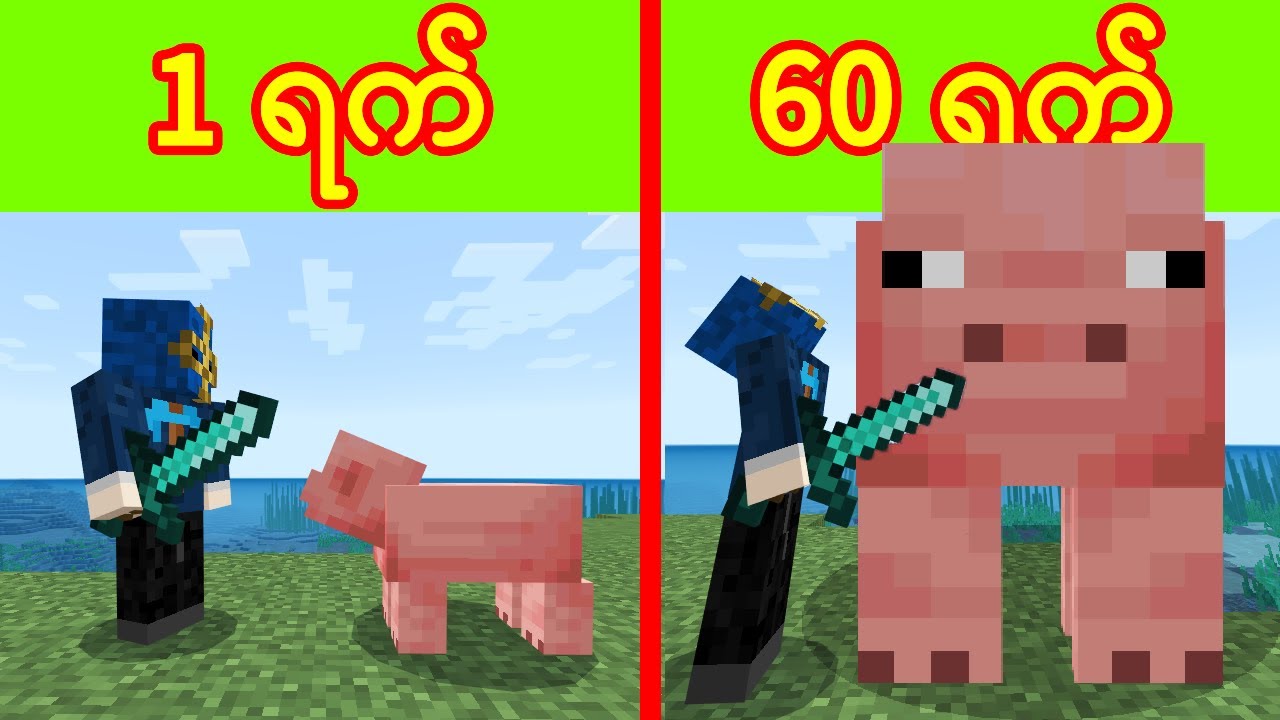 ရက် 60 Minecraft ထဲမှာ အသက်ရှင်ခဲ့တယ်