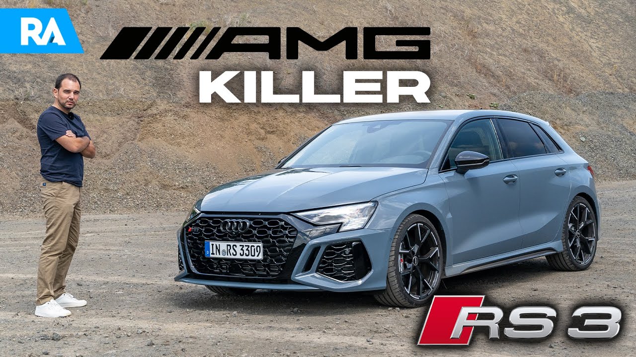 Novo AUDI RS3 8Y (400 cv). Melhor que BMW M2 e AMG A45?