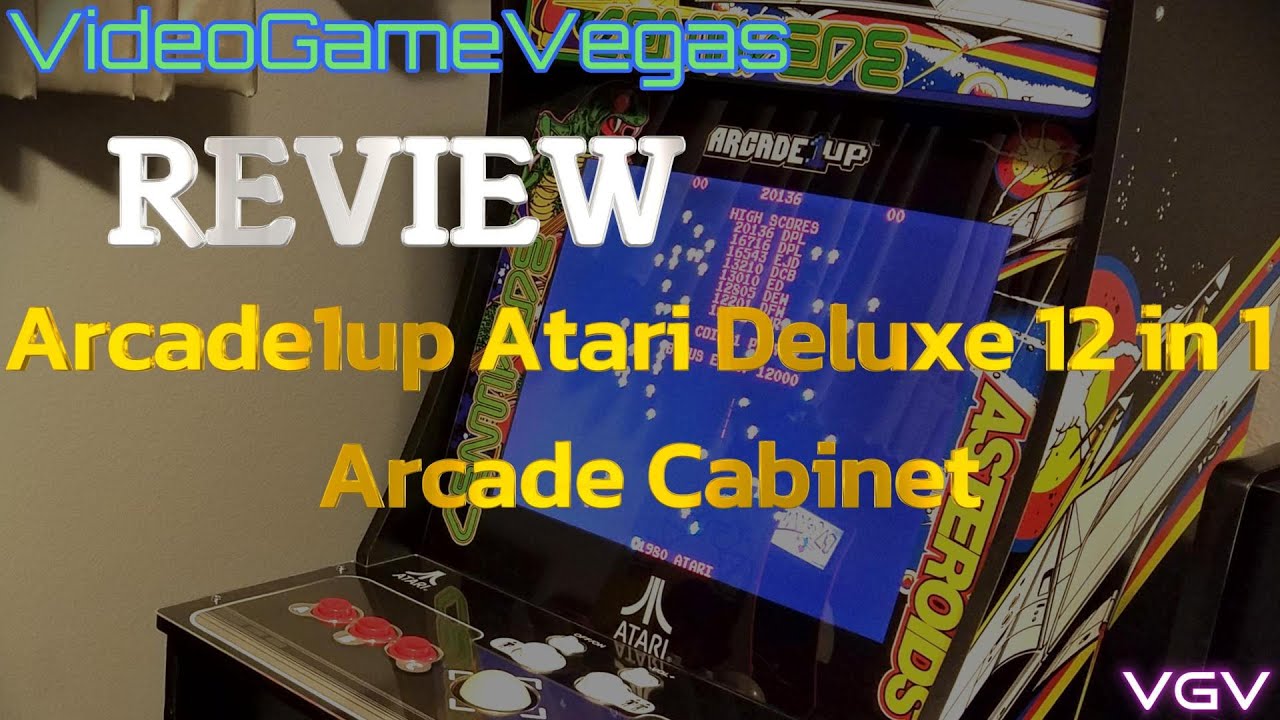 Review - Arcade1Up Atari Deluxe 12 in 1 Arcade Cabinet