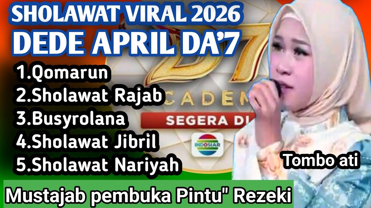 Virall.. ‼️Sholawat ( Versi Dede April 2026) Paling Merdu,Penyejuk hati Pembuka 1001 pintu