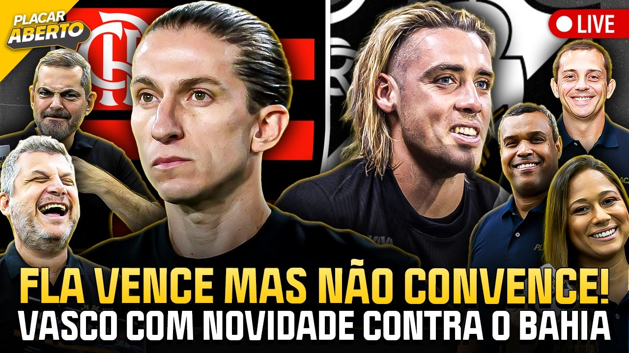FLA NÃO CONVENCE? VASCO TEM NOVIDADE, CAOS NO FLU E MAIS | Placar Aberto | 11/02