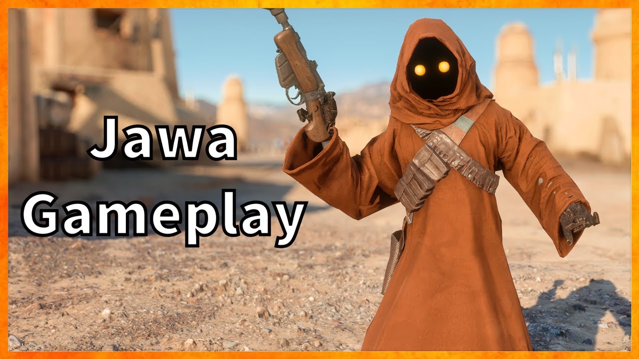 Jawa Gameplay Star Wars Battlefront 2