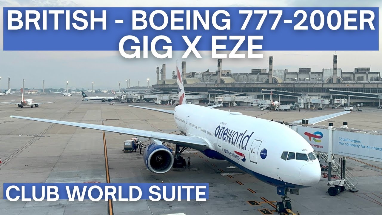 TRIP REPORT | British Airways - Boeing 777-200ER - Rio (GIG) to Buenos Aires (EZE) | Club World