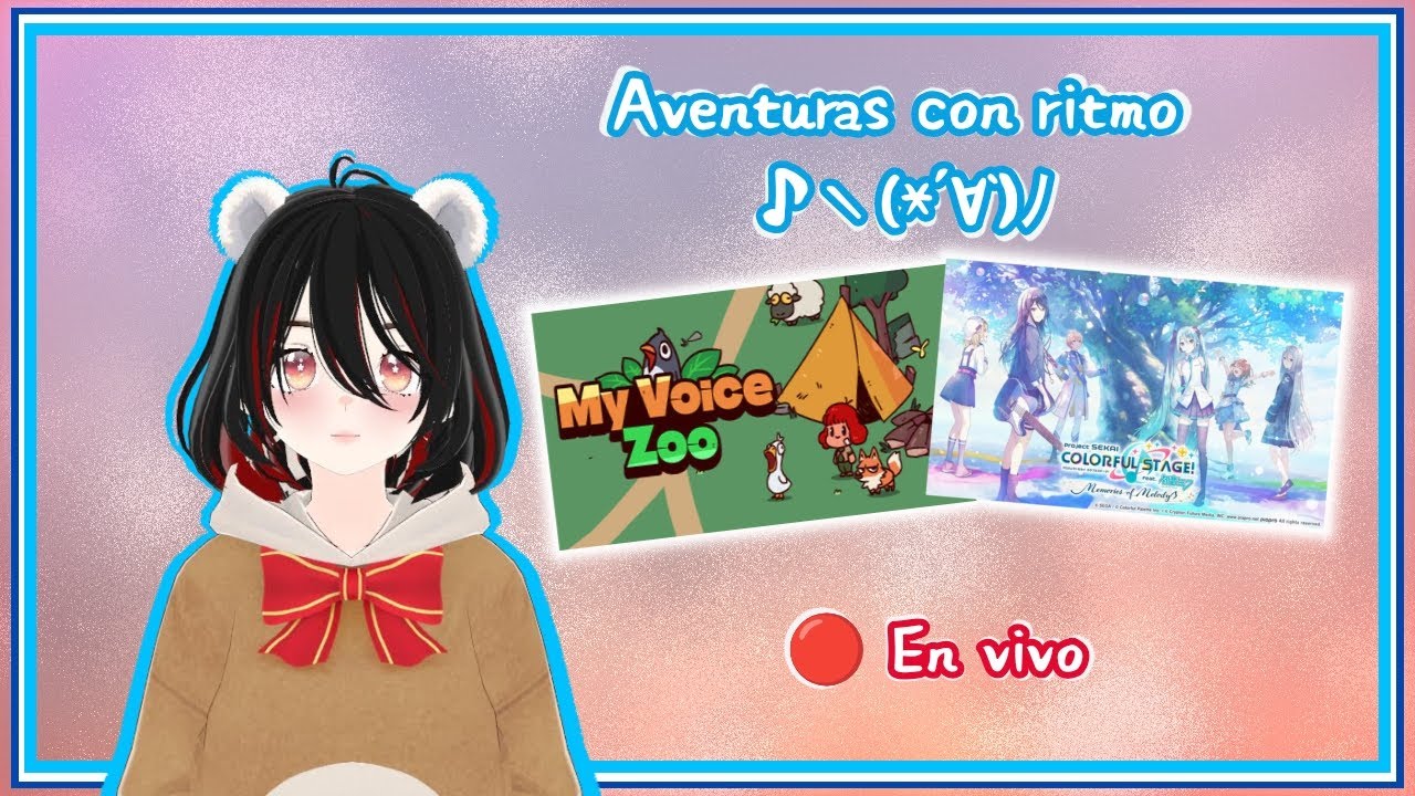 ¡Algo tranquilo con canciones geniales! I My Voice Zoo + Project Sekai #Shorts