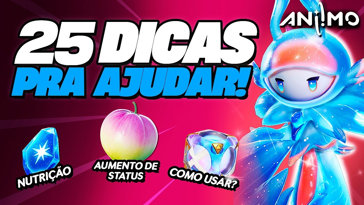 Aniimo - 25 NOVAS DICAS PRA AJUDAR, se liga galera do mobile!