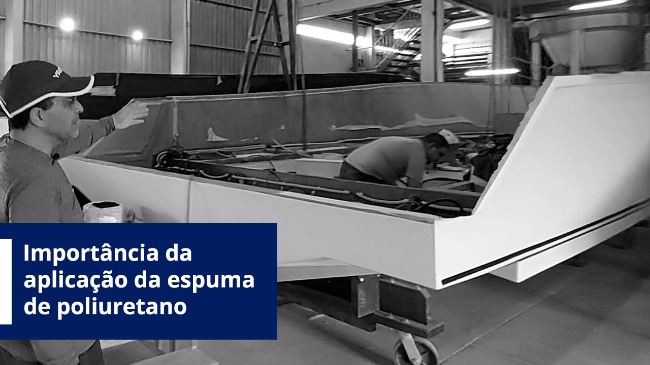 Segurança para sua Família: Aplicação da Espuma de Poliuretano (Victory 300 - Insubmergível)