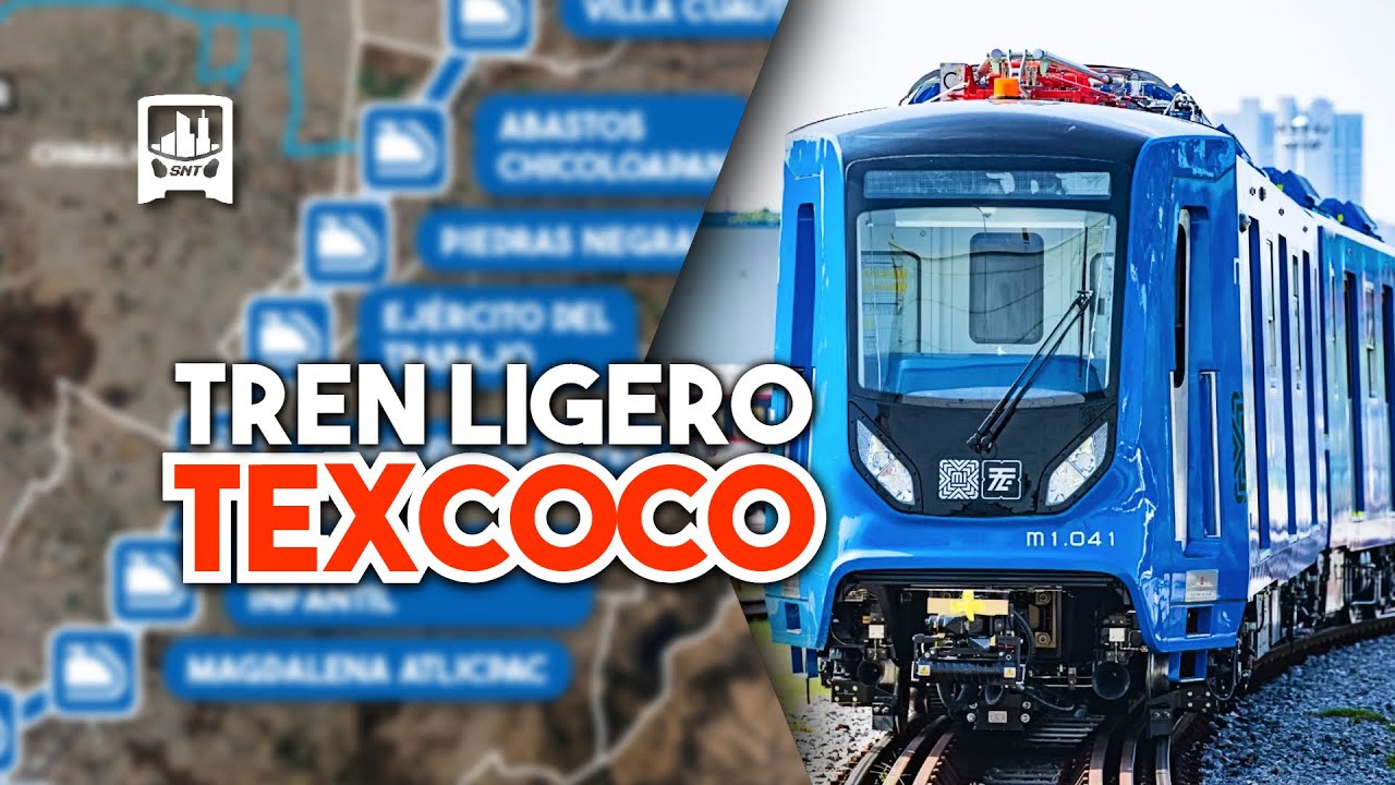 ¡Se revelan las posibles estaciones del Tren Ligero La Paz – Texcoco! | Edomex 2026
