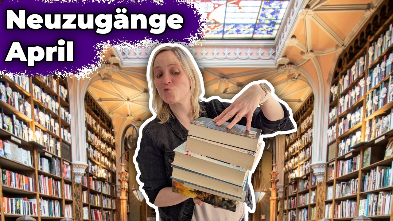 Neuzugänge: Ich habe neue Bücher zum Geburtstag geschenkt bekommen!   Bücher Haul April 2025
